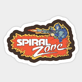 Spiral Zone Sticker